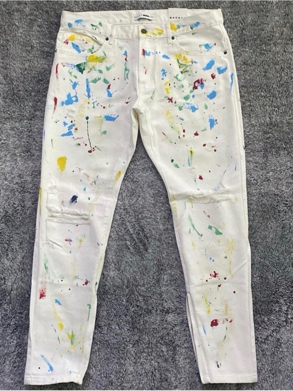 Men’s Distressed Jeans, Nova Men, Fashion Nova, Size 36, NWT